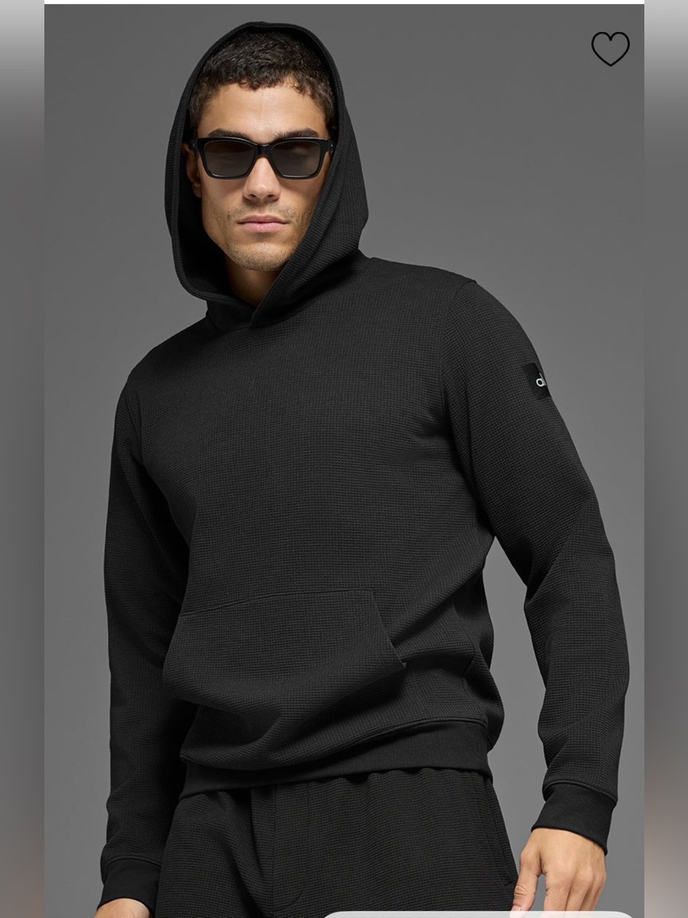 Alo Waffle Lounge Hoodie